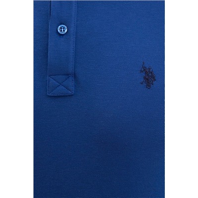 Erkek Saks Basic Polo Yaka Tişört