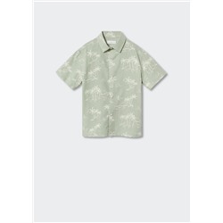 Camisa estampado tropical -  Niño | MANGO OUTLET España