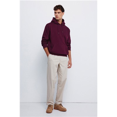 Sudadera capucha básica