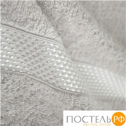 (14-4002) Набор из 2 полотенец Eleganta (Petek Crystal) 30х50 см Махра 390 г/м2, 14-4002 Серый