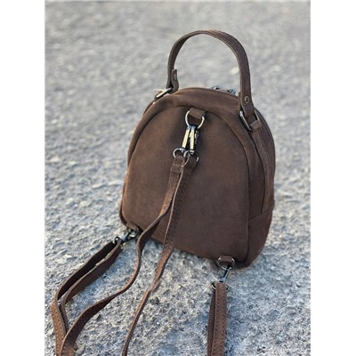 AB.Z · Pelle · mochila serraje (610) CHOCOLATE