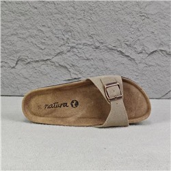 Женские кожаные шлепки в стиле Birkenstoc*k , экспорт  Цена на бирке 29,90€