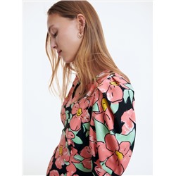 Gemustertes Minikleid