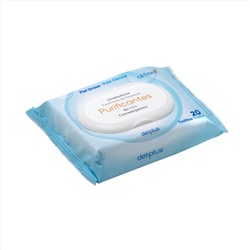 Deliplus очищающие очищающие салфетки для жирной кожи