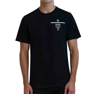 Karl Lagerfeld Paris City Logo Graphic T-Shirt