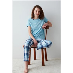 Penti Family Formula Kareli Pijama Takımı PND49LHH23SK-MN56