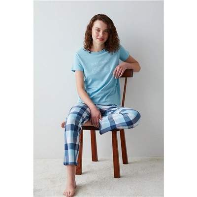 Penti Family Formula Kareli Pijama Takımı PND49LHH23SK-MN56