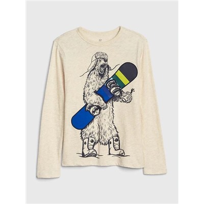 Kids Graphic Long Sleeve T-Shirt