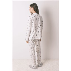 Pijama camisero 100% algodón Snoopy