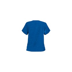 UA Forever Hearts Royal Print Scrub Top
