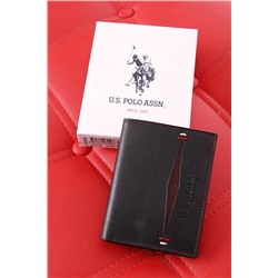 U.S. Polo Assn. U.S. POLO ASSN 8384 HAKİKİ DERİ CÜZDAN KARTLIK SİYAH 23EU.S0014