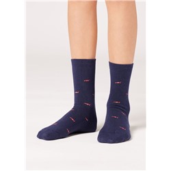 Kurze Socken mit Automotiv für Kinder