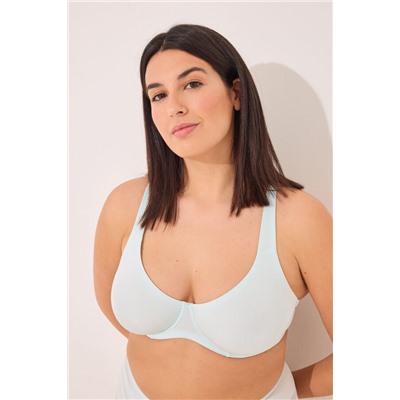 Sujetador clásico PRETTY microfibra azul