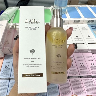 Спрей-сыворотка для лица и зоны декольте Dalb*a