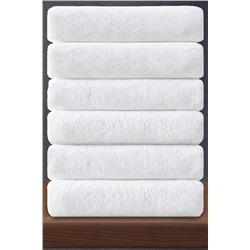 S&R BEYAZ OTEL BANYO HAVLUSU 460 GR 6'LI SET HVL357246061
