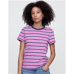 Favorite Stripe Crewneck T-Shirt