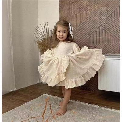 Муслиновое платье для маленьких принцесс