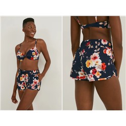 Shorts - LYCRA® XTRA LIFE™ - recycelt - geblümt
