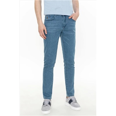 Erkek Koyu Mavi Jean Pantolon