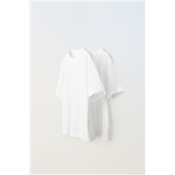 PACK DOS CAMISETAS LISAS