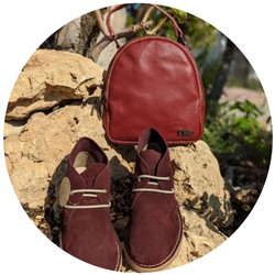 AB.Z. SAFARY VINO+AB.Z · Pelle · mochila NAPA (630) Burdeos АКЦИЯ