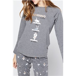 Camiseta Poppy Antracita
