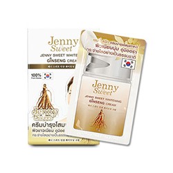 Осветляющий антивозрастной крем для лица с женьшенем от Jenny Sweet 7гр / Jenny Sweet Whitening Ginseng Cream 7g