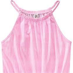 Mädchen Jumpsuit im gestreiften Dessin