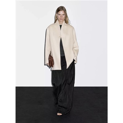 Элегантное нежное шерстяное женское пальто для шикарных образов Massim*o Dutti ОРИГИНАЛ!