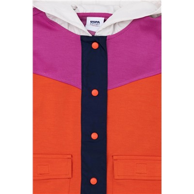 Kız Çocuk Menekşe Sweatshirt