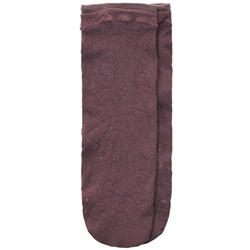 1 Paar Damen Socken mit Lochstickerei