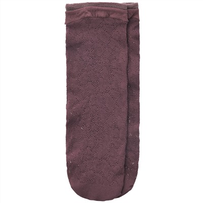 1 Paar Damen Socken mit Lochstickerei