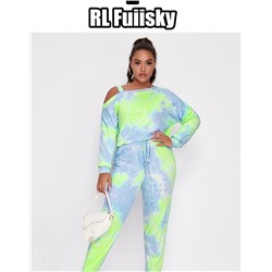 Спортивный лёгкий костюм Plus Size