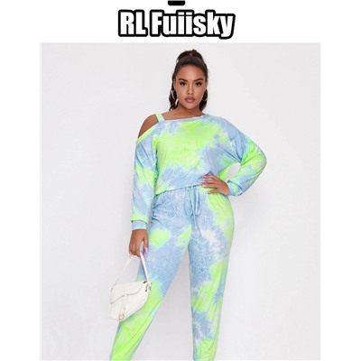 Спортивный лёгкий костюм Plus Size
