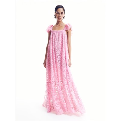 Geblümtes Maxikleid