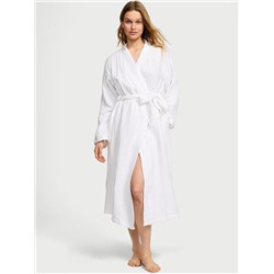 100% Cotton Gauze Spa Robe