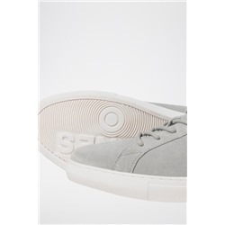 Zapatillas de nobuk Gris claro