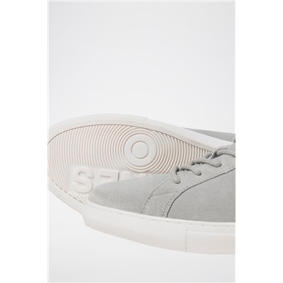 Zapatillas de nobuk Gris claro
