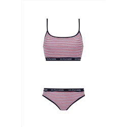 U.S. Polo Assn. Kadın Büstiyer Slip Takım Us.66250 66250-Y
