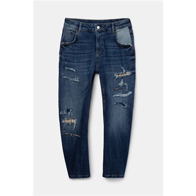 Pantalón vaquero Boyfriend roturas