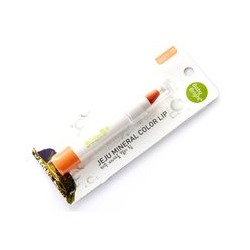 Губная помада с минеральной водой и скваланом от Baby Bright (оттенок CORAL ORANGE 05) 3 гр / Baby Bright Jeju mineral color lip CORAL ORANGE 05 3g