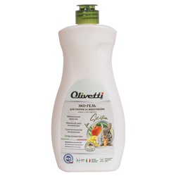 [OLIVETTI] Гель для уборки за домашними животными МАНГО и ПАССИФЛОРА, 500 мл
