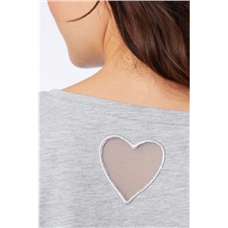 Camiseta Kamelia Gris