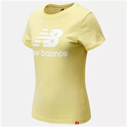 NB Essentials Stacked Logo tee