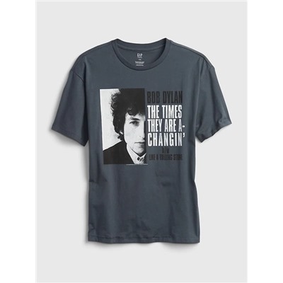 Teen | Bob Dylan 100% Organic Cotton Graphic T-Shirt