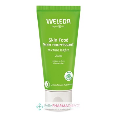 Weleda Skin Food Soin Nourrissant Texture Légère Visage 30ml