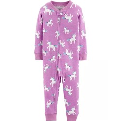 1-Piece Certified Organic Cotton Snug Fit Footless PJs