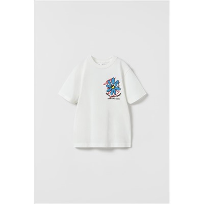 CAMISETA FLOR