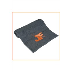 jofit Sporcu Antrenman Havlusu Gri - Turuncu 30x85 Cm. JF0012