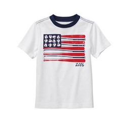 Baseball Flag Tee